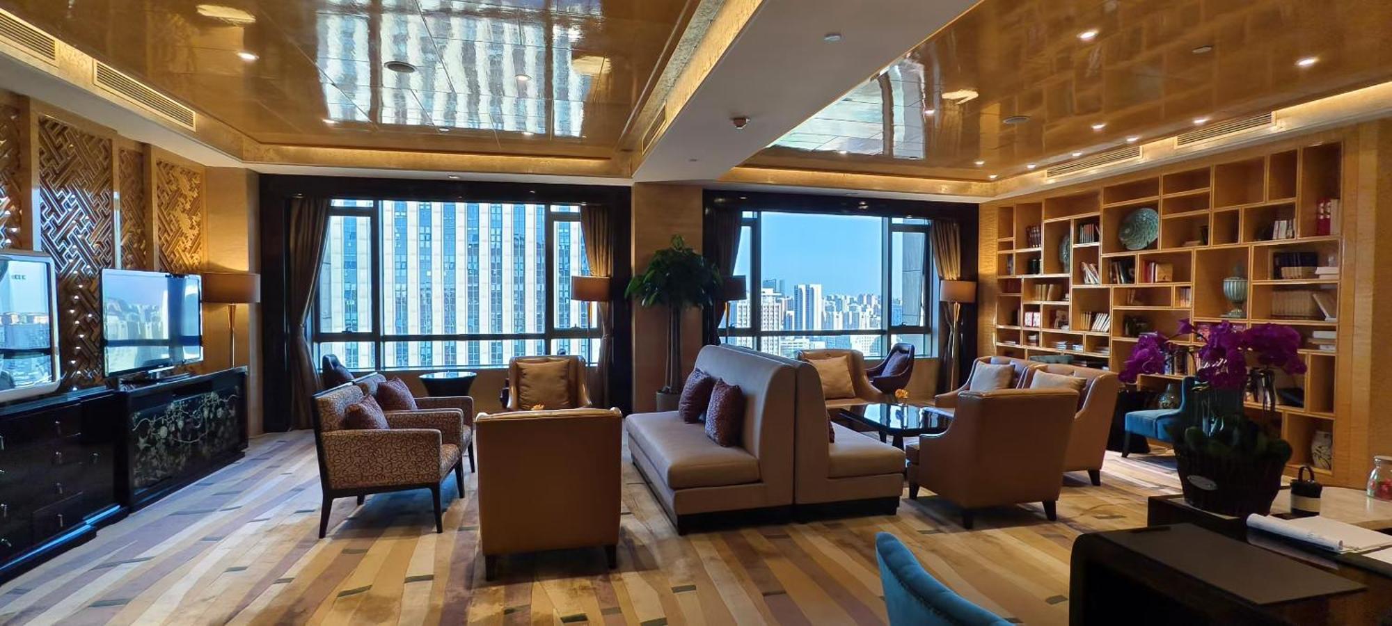 Intercontinental Shijiazhuang By Ihg Hotel Exterior foto